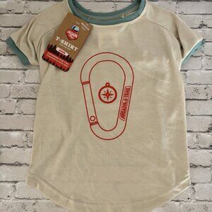Arcadia Trail Tan Dog T-Shirt Size Medium NWT